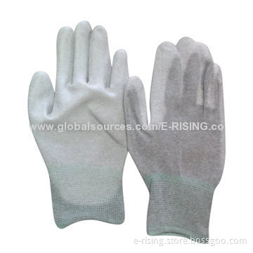 ESD Gloves/Real Conductive Thread, Elastic Wrists Configuration